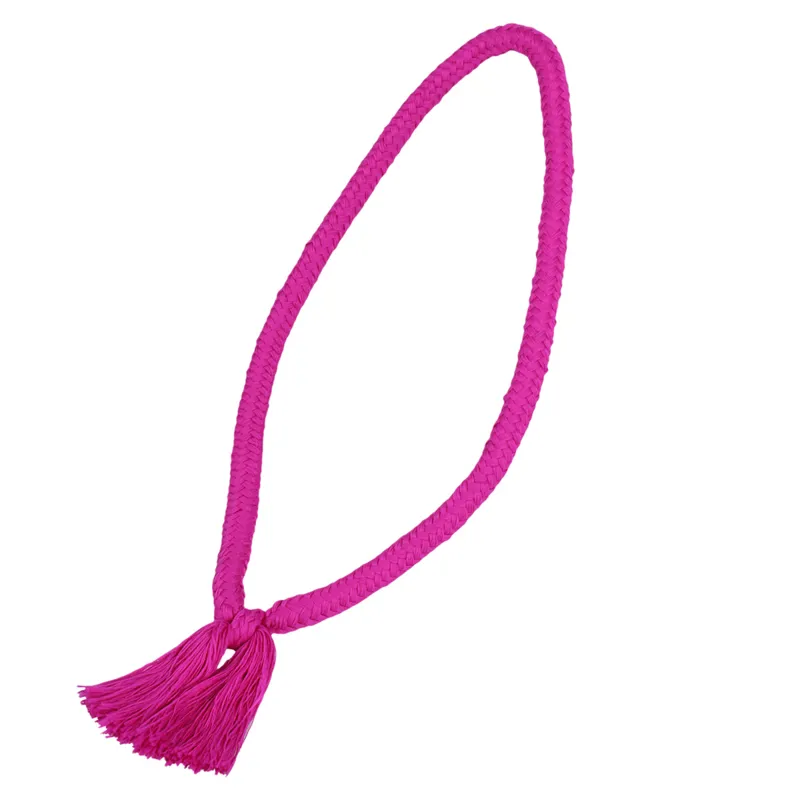 QHP Rope Neck Strap - Fuchsia
