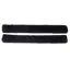QHP Faux Fur Rein Covers - Black