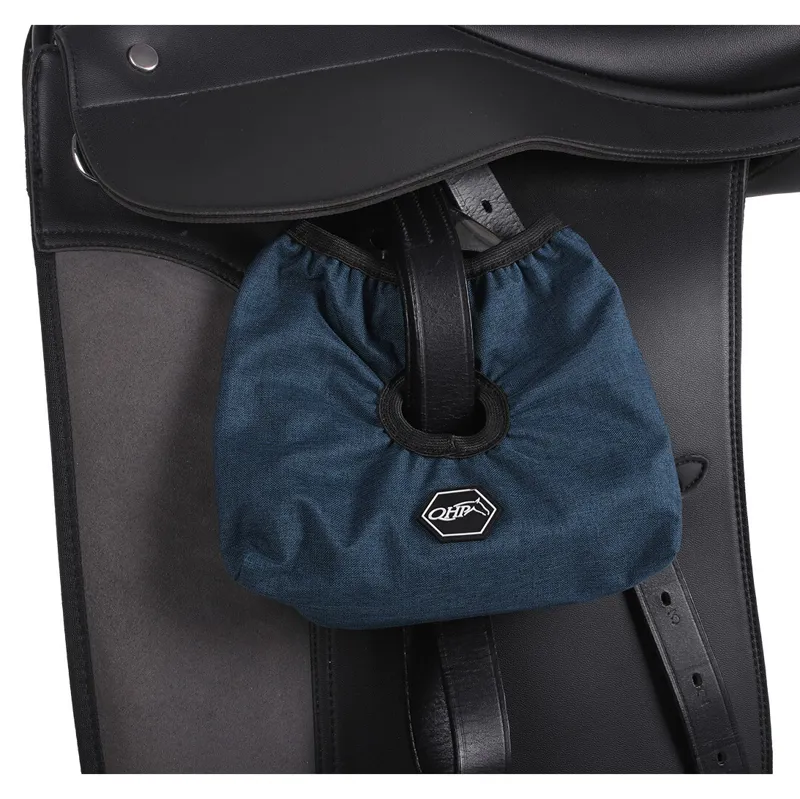 QHP Stirrup Covers - Blue-1