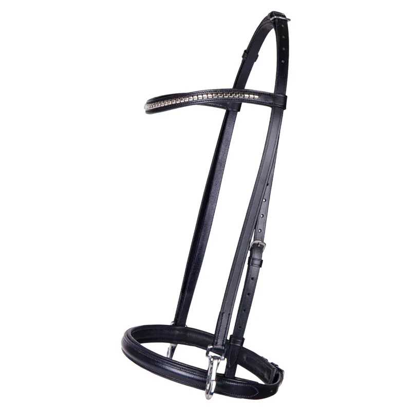 QHP Vesta Inhand Show Bridle - Black