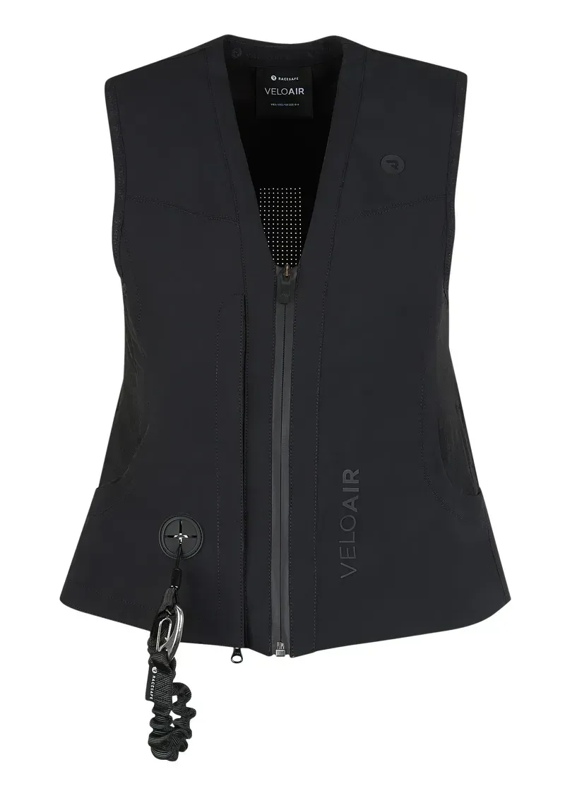 Racesafe VeloAir Adults Air Jacket - Black Pre-Order-1