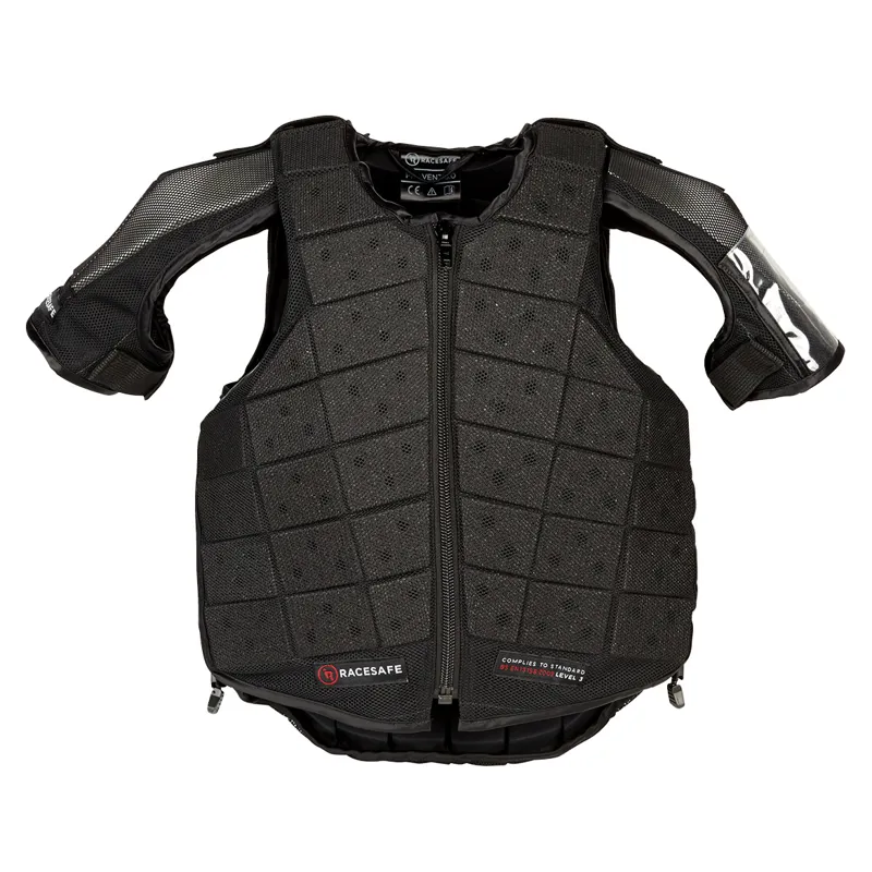 Racesafe Provent Body Protector Shoulder Pads - Black-2