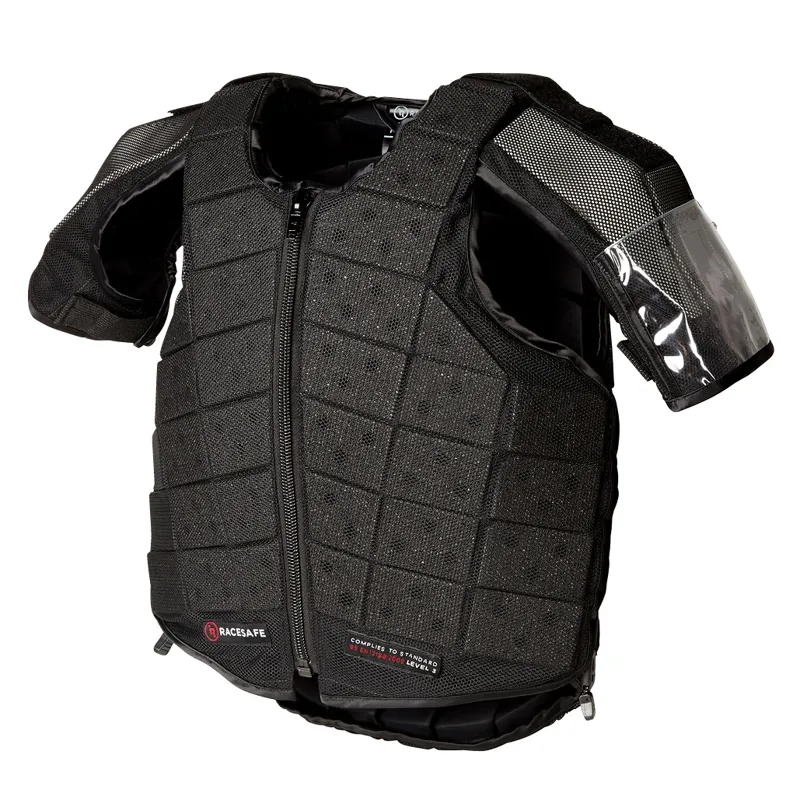 Racesafe Provent Body Protector Shoulder Pads - Black-1