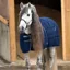 Rambo 400g Standard Neck Stable Rug - Navy/Navy/White