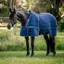 Rambo Optimo 200g Stable Rug - Navy/Thunderstorm Grey/Silver