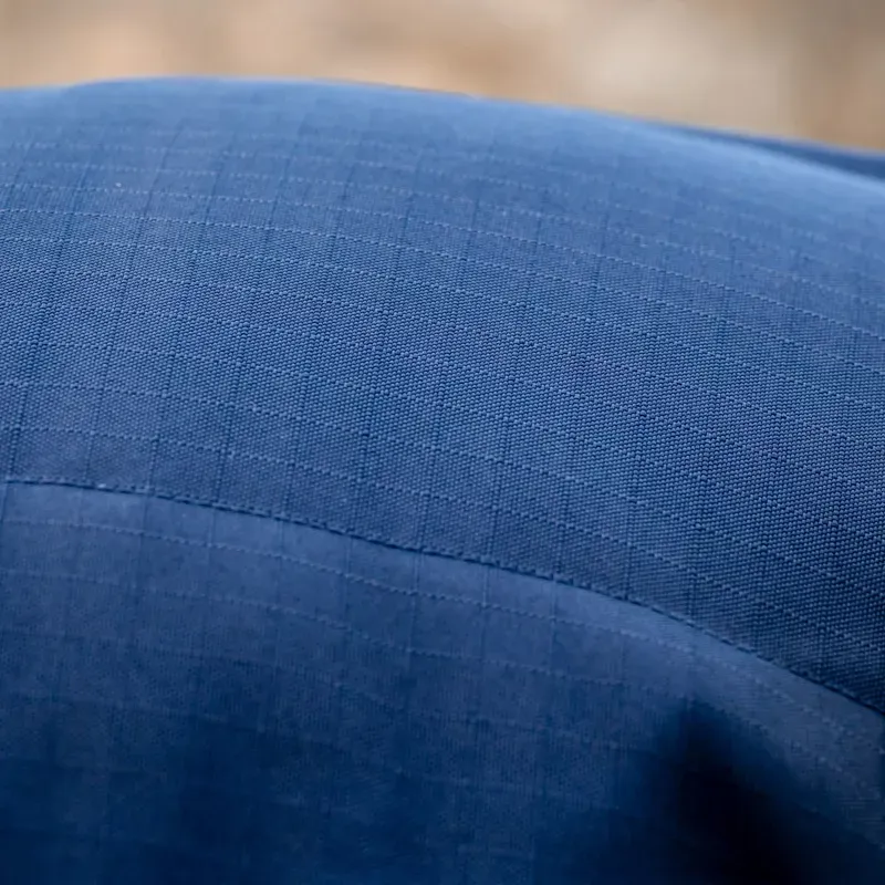 Rambo Optimo Plus 200g Medium Stable Rug - Navy/Burgundy/Teal/Navy-5