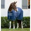Rambo 400g Standard Neck Stable Rug - Navy/Thunderstorm Grey/Silver
