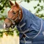 Rambo 200g Stable Hood - Navy/Thunderstorm Grey/Silver