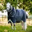 Rambo Supreme 1680D 250g Vari-Layer Detachable Neck Turnout Rug - Navy/Thunderstorm Grey/Silver