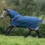 Rambo Tech Duo 50g Turnout Rug with 100g and Airmax Liners - Denim