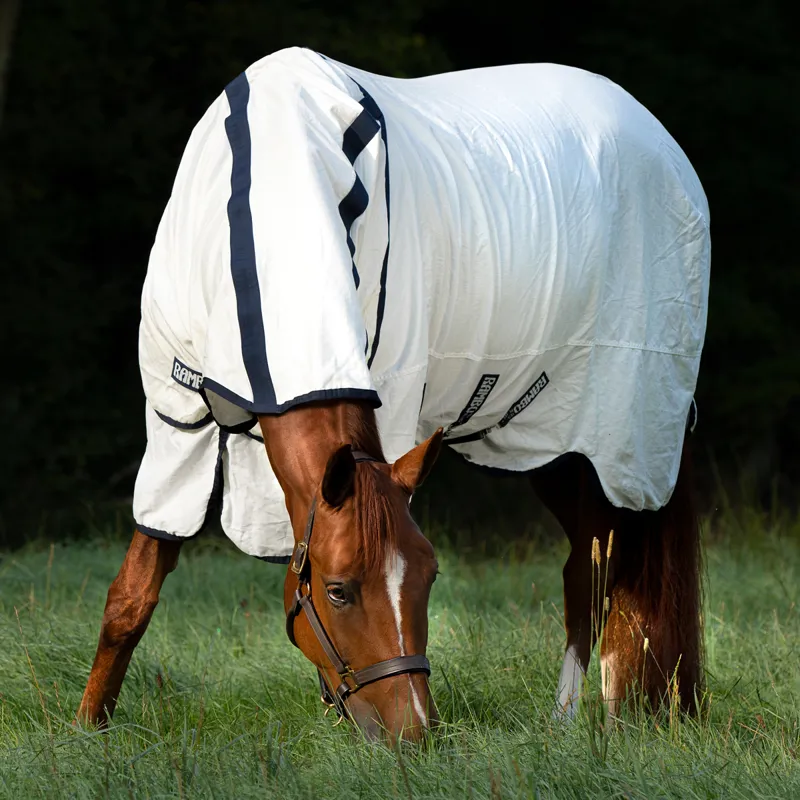 Rambo Natura Summer Sheet - White/Navy-1