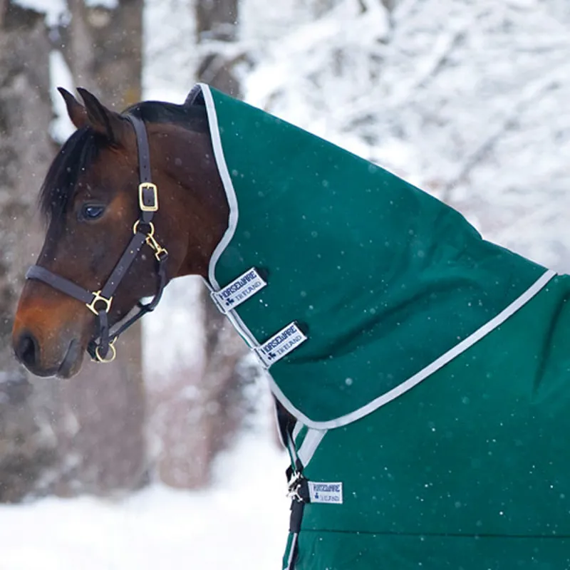 Rambo Original Lite 0g Turnout Hood - Green/Silver