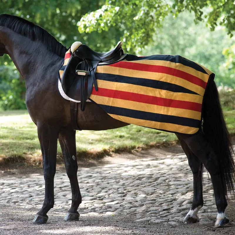 Rambo Newmarket Competition Sheet Exercise Fleece - Witney Gold-2