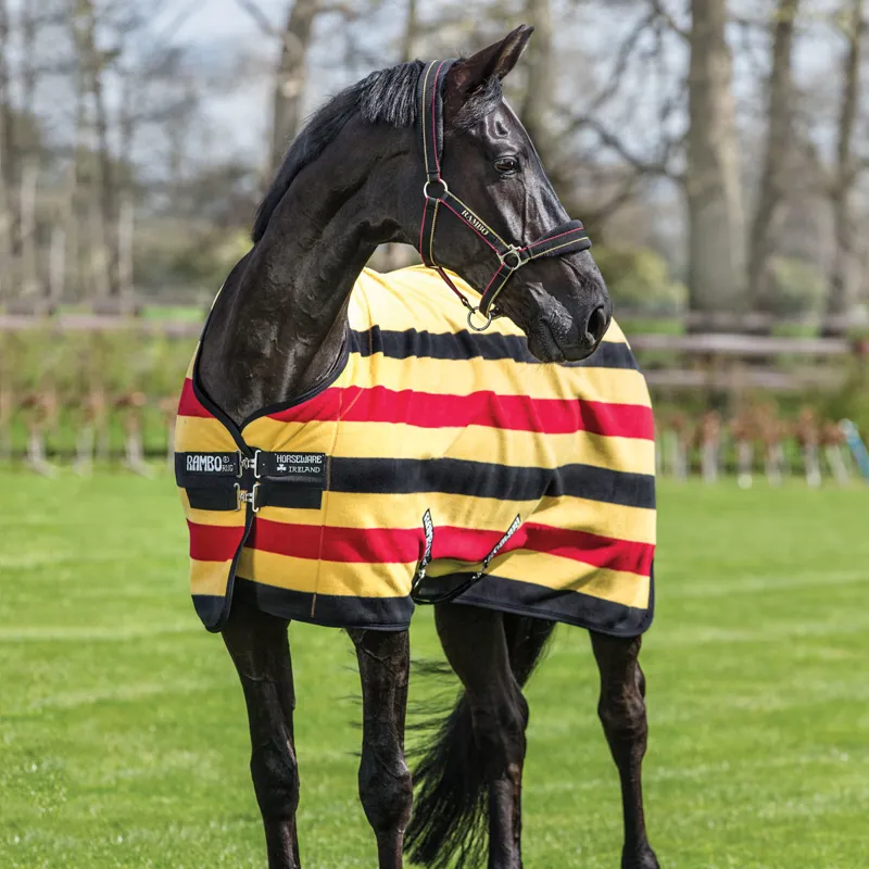 Rambo Deluxe Fleece Rug - Whitney Gold