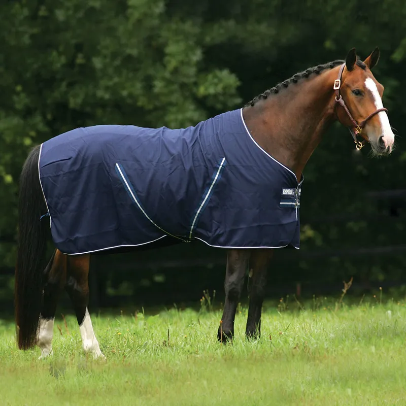 Rambo Stable Sheet - Navy/Navy and White