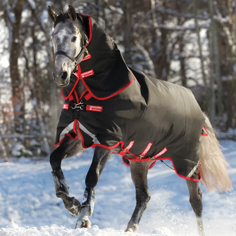 Rambo Supreme 1680D 450g Vari-Layer Detachable Neck Turnout - Black