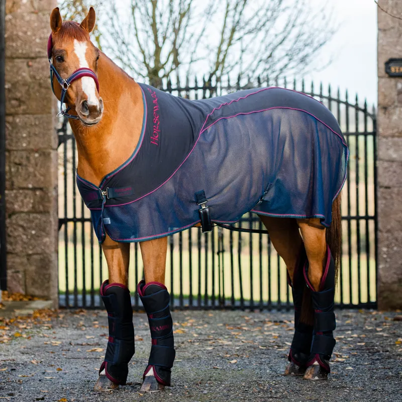 Rambo Travel Boots - Navy/Burgundy/Teal/Navy-1