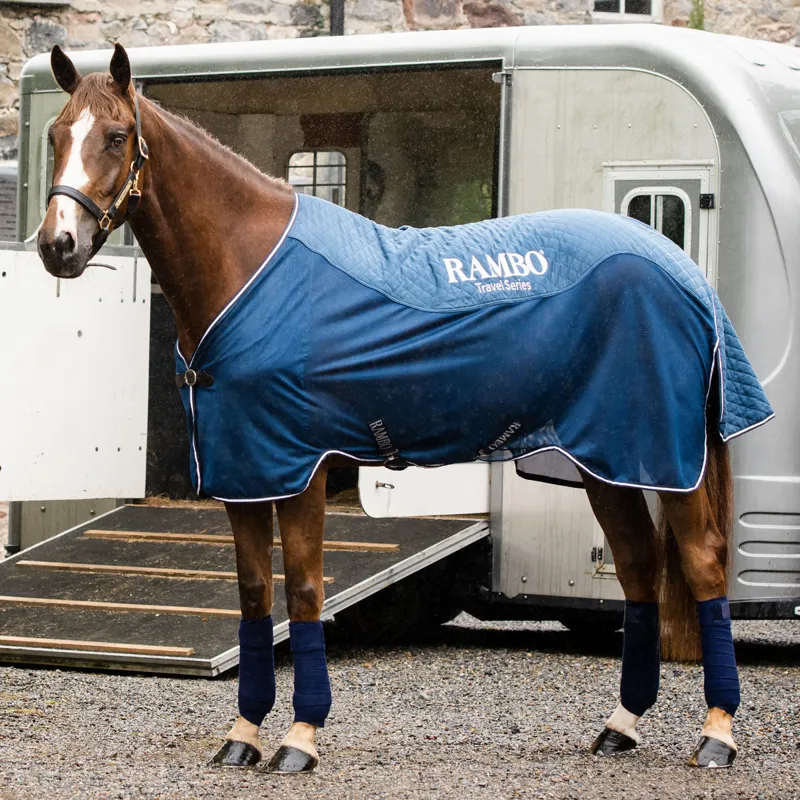 Rambo Travel Series Rug - Navy/Silver