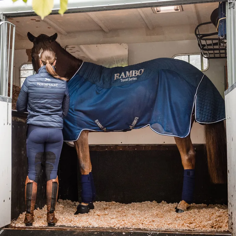 Rambo Travel Series Rug - Navy/Silver-5