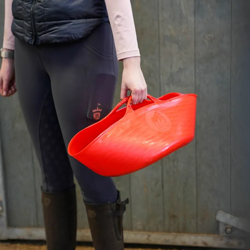 Red Gorilla Tubtrug Flexible Small Shallow 15lt Bucket - Red-2