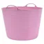 Red Gorilla Tubtrug Flexible Large 38L Bucket - Soft Pink