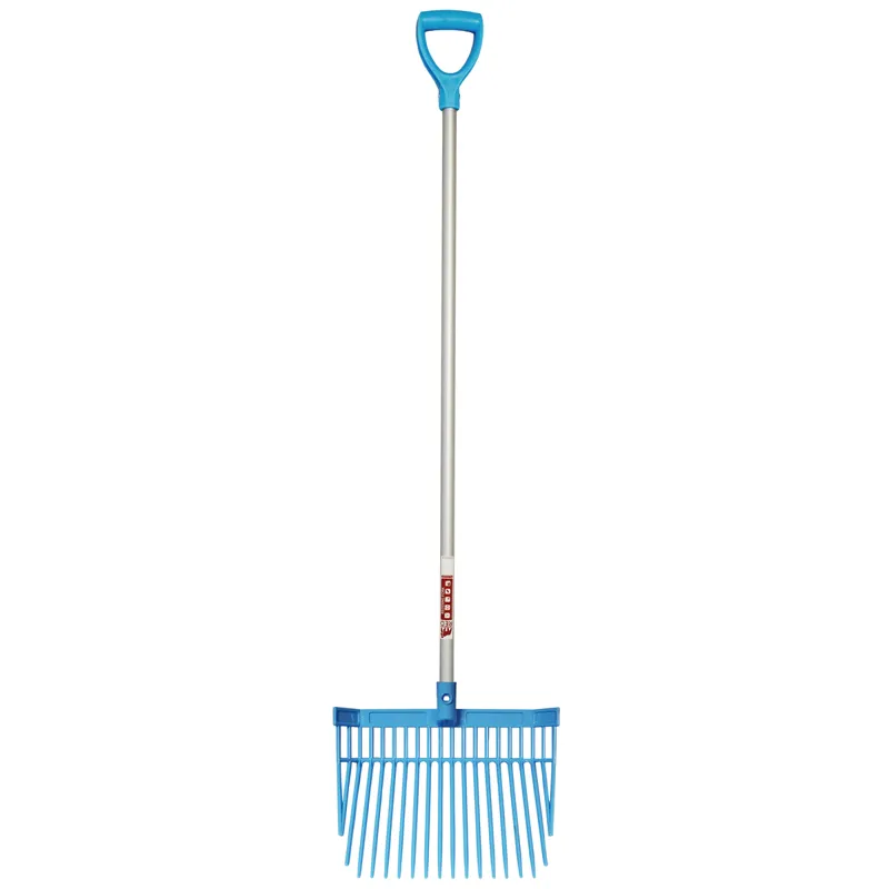 Red Gorilla D-Handle PC Medium Bedding Fork - Sky Blue