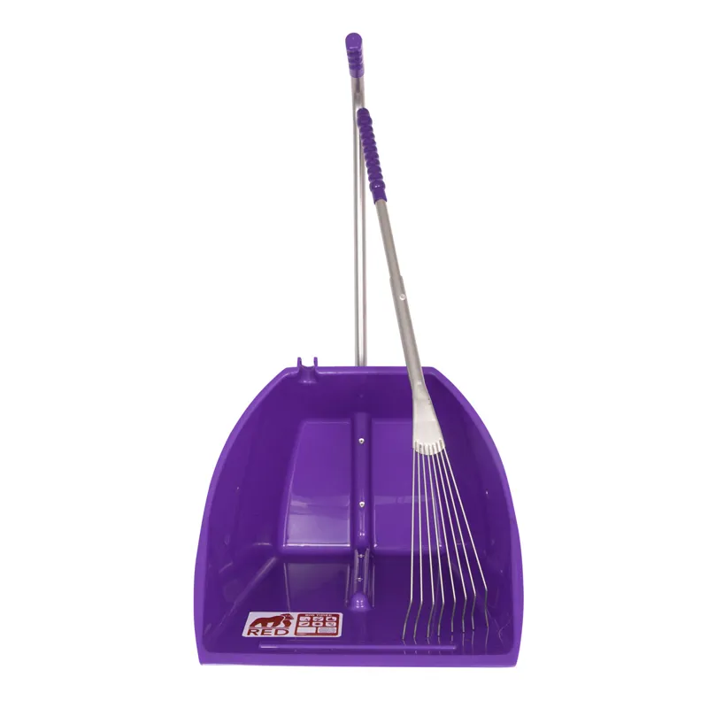 Red Gorilla Big Tidee with Long Metal Rake - Purple