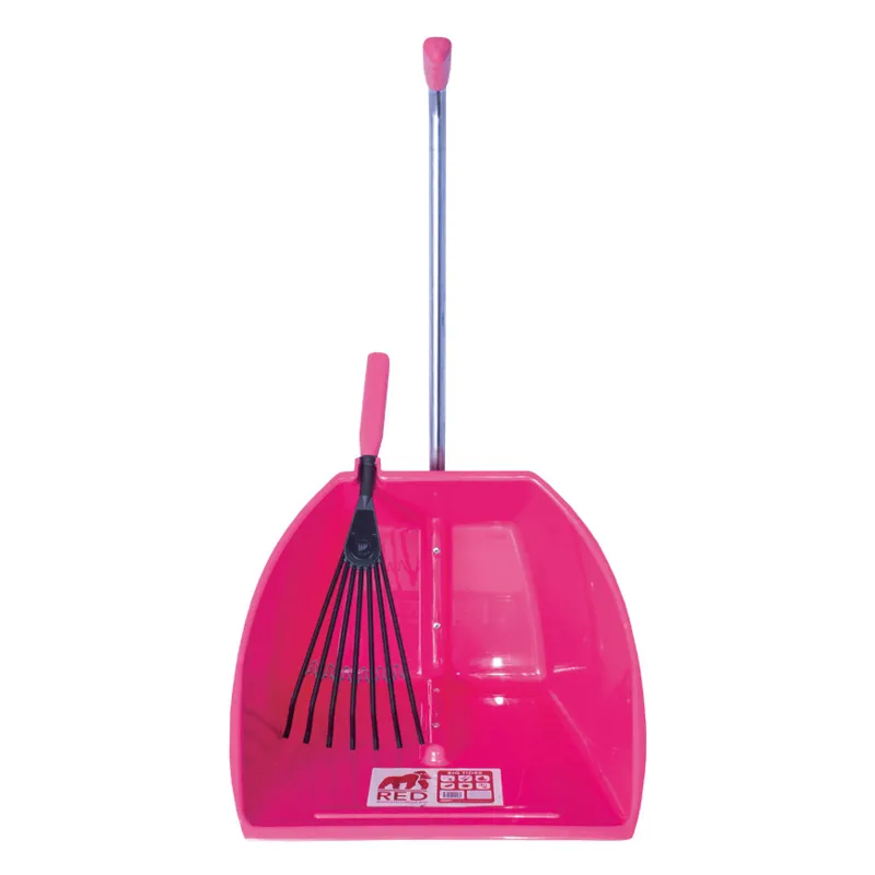 Red Gorilla Big Tidee with Short Plastic Rake - Pink