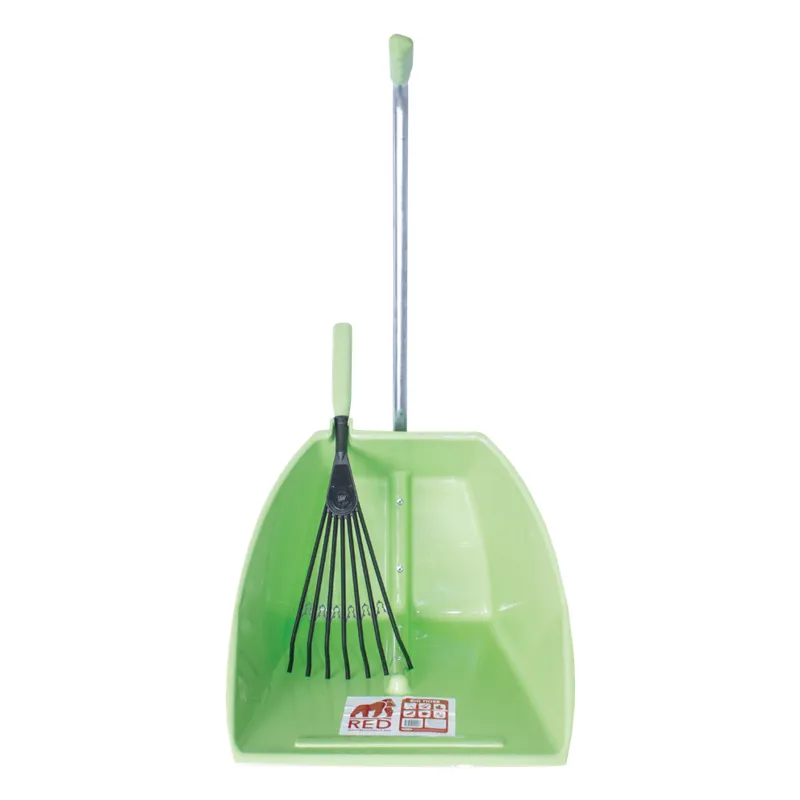 Red Gorilla Big Tidee with Short Plastic Rake - Pistachio