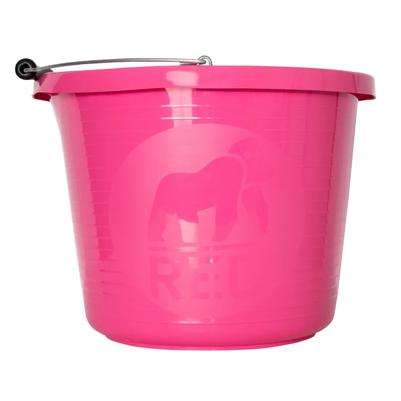 Red Gorilla 3 Gallon Premium Bucket Pink
