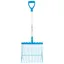 Red Gorilla D-Handle Riddler Short Bedding Fork - Blue