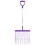 Red Gorilla D-Handle Riddler Short Bedding Fork - Purple
