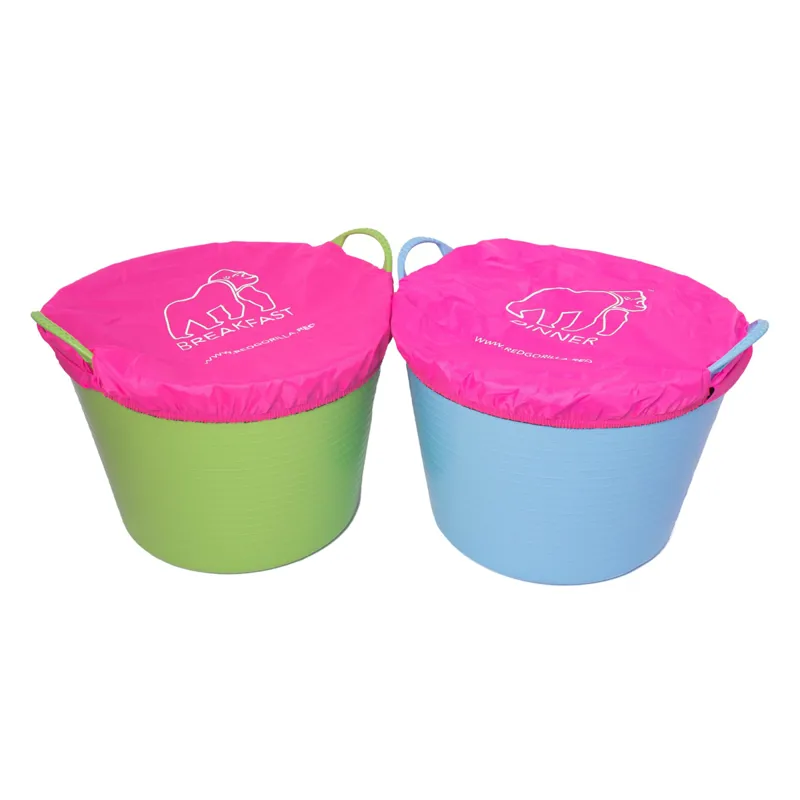Red Gorilla Breakfast/Dinner Tub Covers - Pink