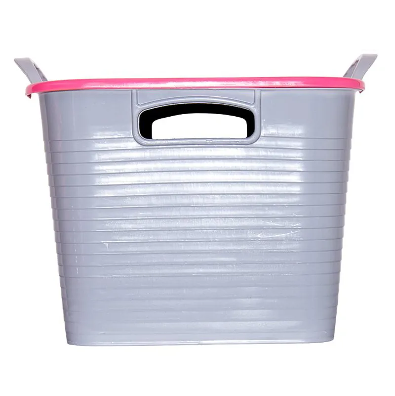 Red Gorilla Stack N Store Box - Grey/Pink