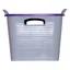 Red Gorilla Stack N Store Box - Grey/Purple