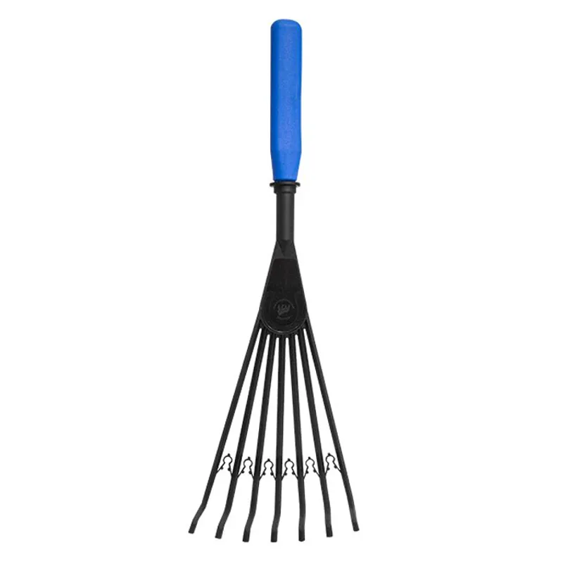 Red Gorilla Big Tidee Plastic Rake - Blue