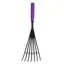 Red Gorilla Big Tidee Plastic Rake - Purple