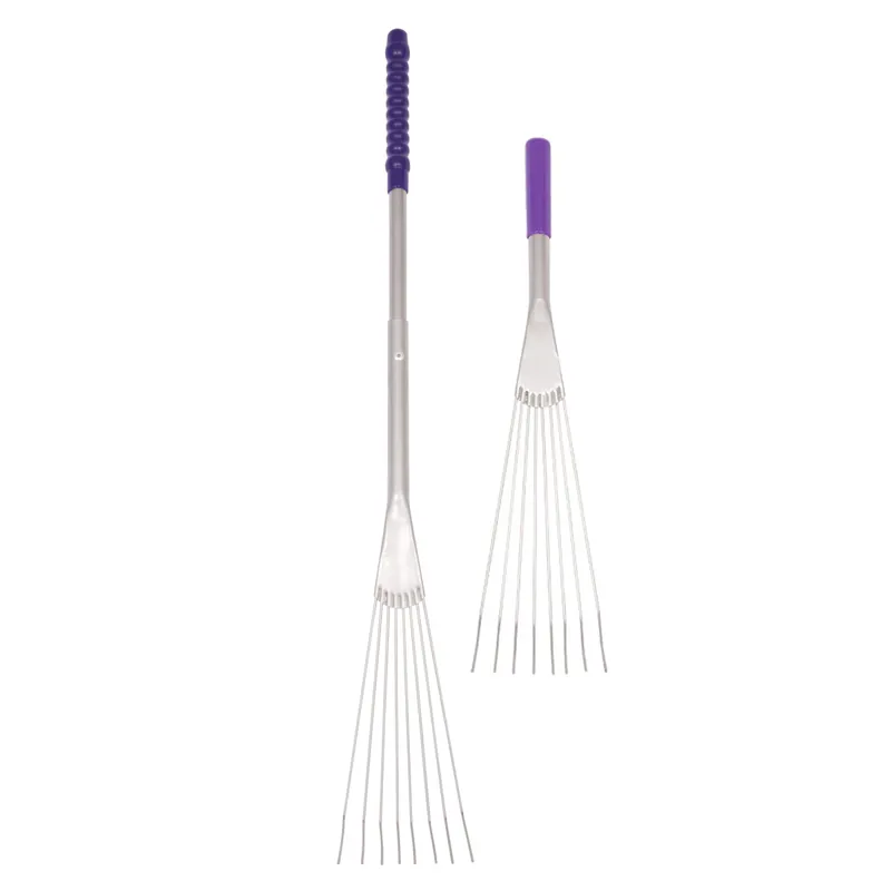 Red Gorilla Big Tidee Spare Metal Rake - Purple