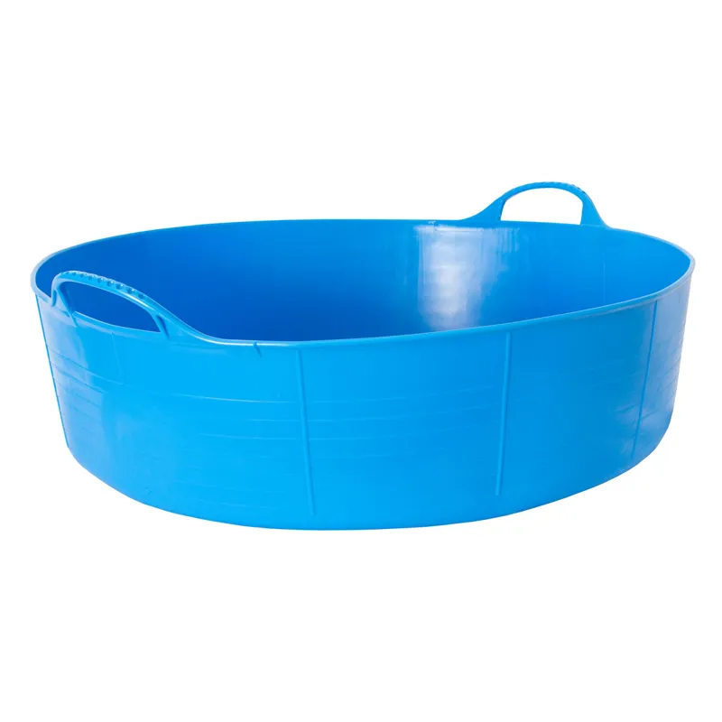 Red Gorilla Tubtrug Flexible Large Shallow 35L Bucket - Blue