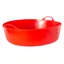Red Gorilla Tubtrug Flexible Large Shallow 35L Bucket - Red
