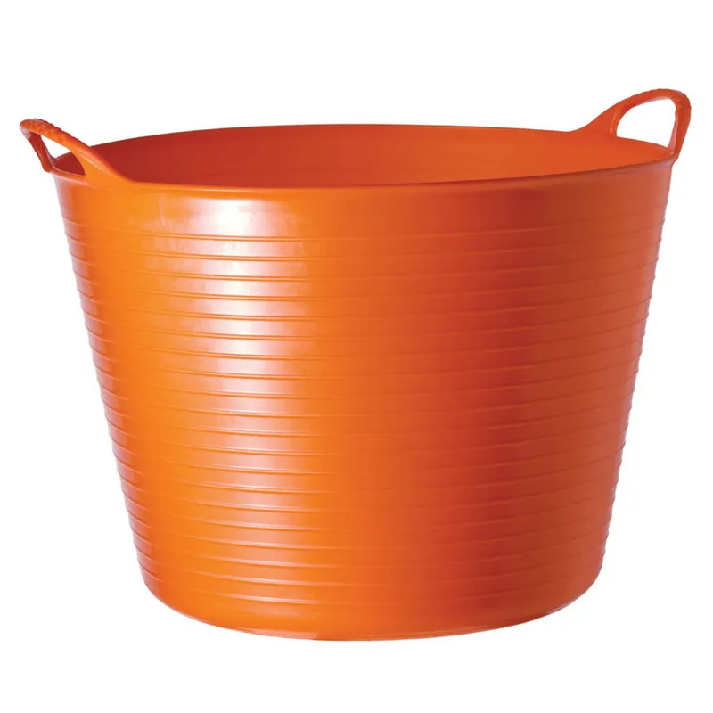 Red Gorilla Tubtrug Flexible Large 38L Bucket - Orange