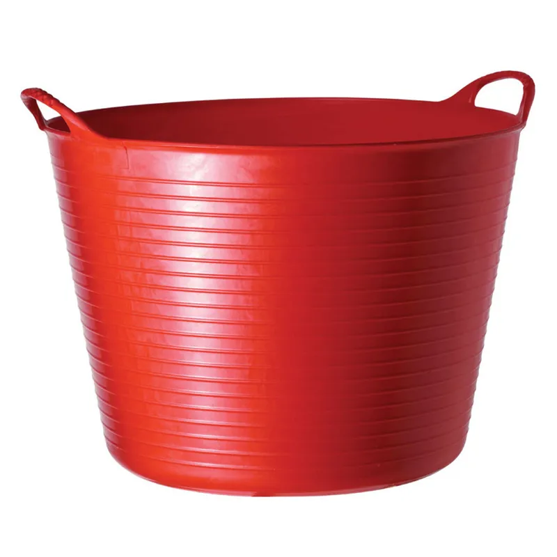 Red Gorilla Tubtrug Flexible Large 38L Bucket - Red