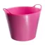 Red Gorilla Tubtrug Flexible Medium 26lt Bucket - Pink