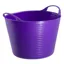 Red Gorilla Tubtrug Flexible Medium 26lt Bucket - Purple