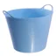 Red Gorilla Tubtrug Flexible Medium 26lt Bucket - Sky Blue