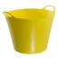 Red Gorilla Tubtrug Flexible Medium 26lt Bucket - Yellow