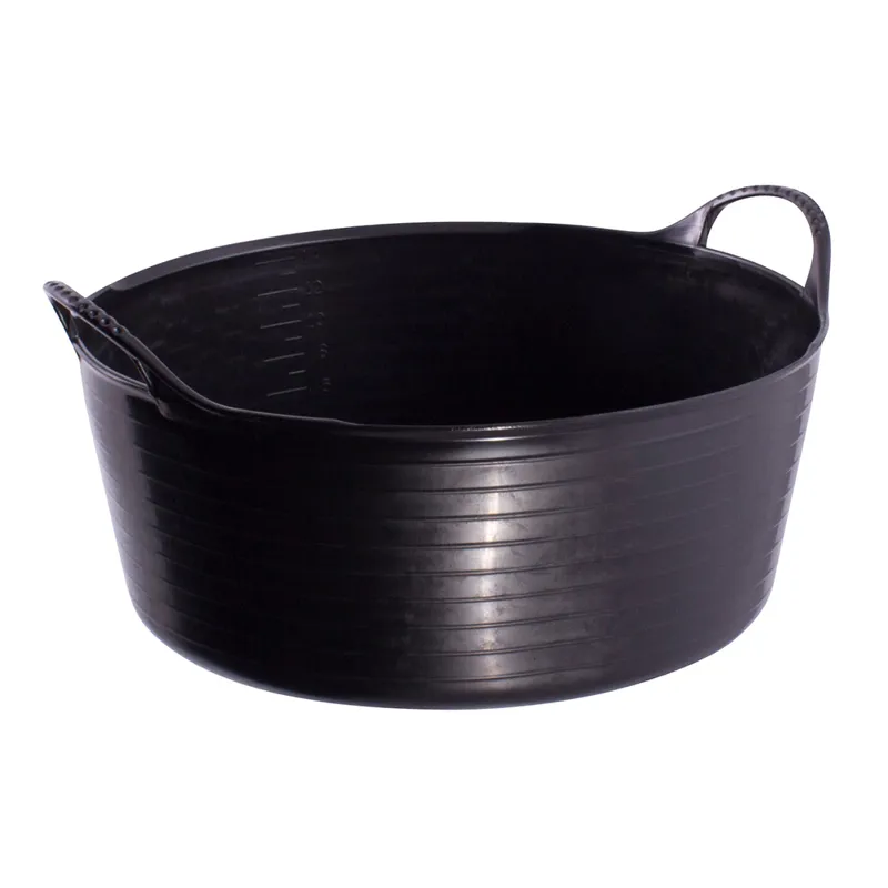 Red Gorilla Tubtrug Flexible Mini Shallow 5lt Bucket - Black