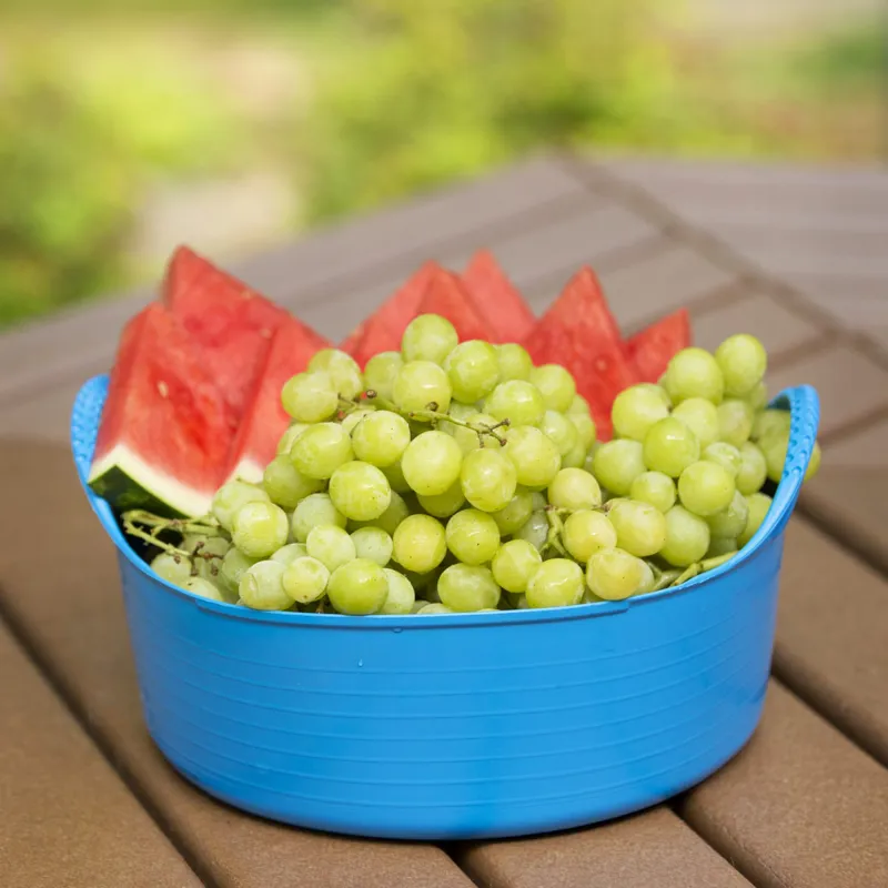 Red Gorilla Tubtrug Flexible Mini Shallow 5lt Bucket - Green-1