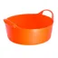 Red Gorilla Tubtrug Flexible Mini Shallow 5lt Bucket - Orange