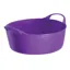 Red Gorilla Tubtrug Flexible Mini Shallow 5lt Bucket - Purple